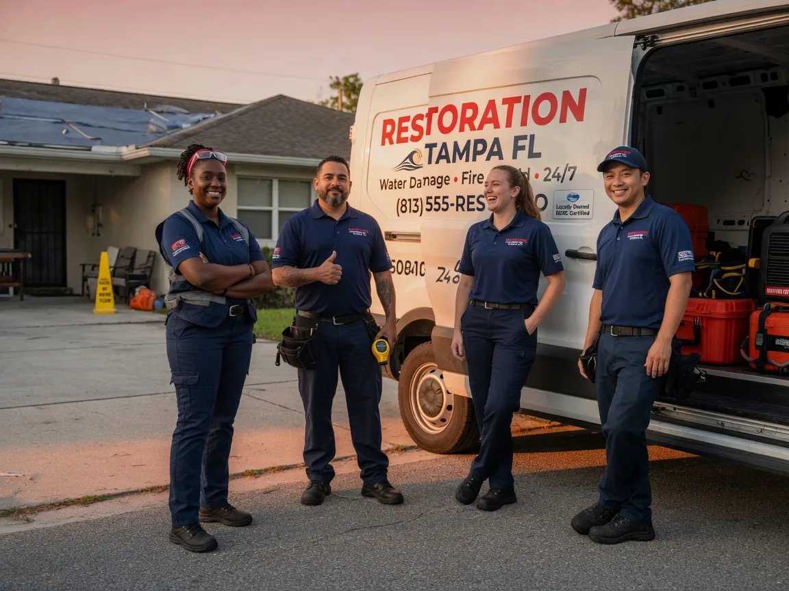 Water Damage Restoration company in Starks, LA